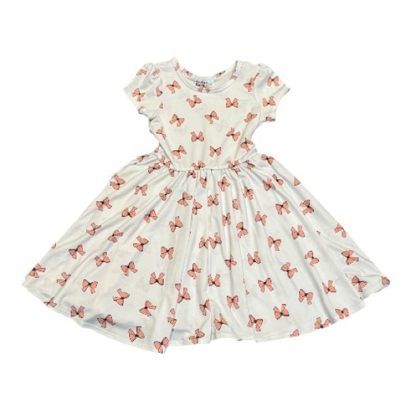Dot Dot Smile Other - Dot Dot Smile Girls Pretty in Bows Cap Dress